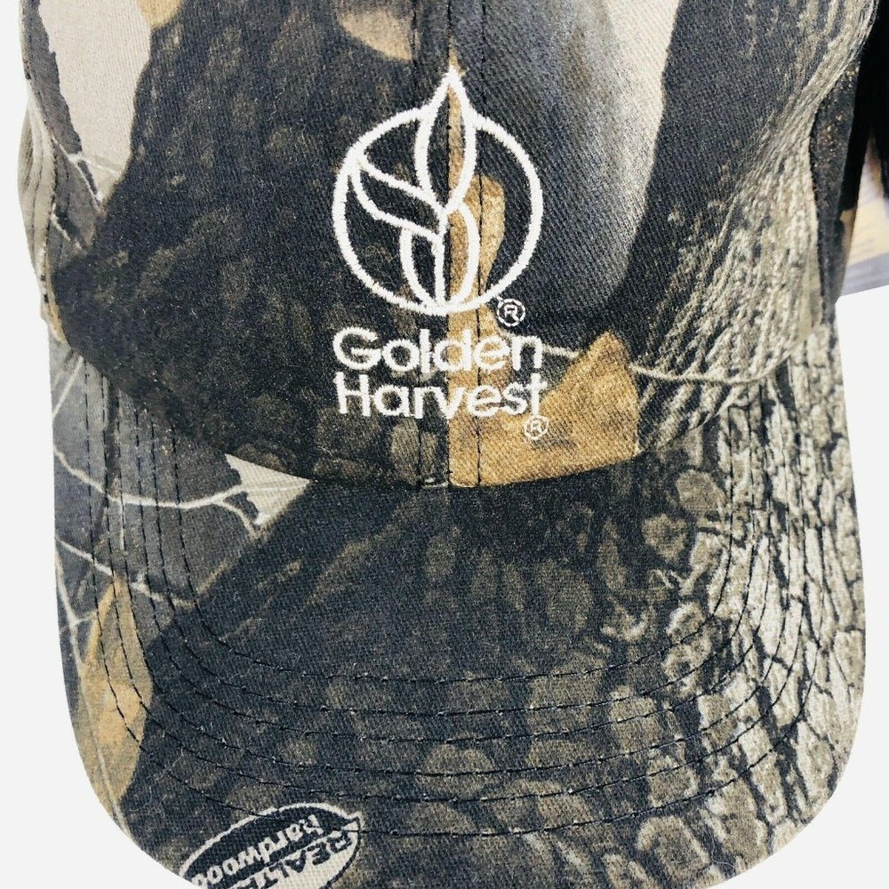 New Golden Harvest Hat K Products Snapback Camo Hunting Realtree Hardwoods - Picture 7 of 11